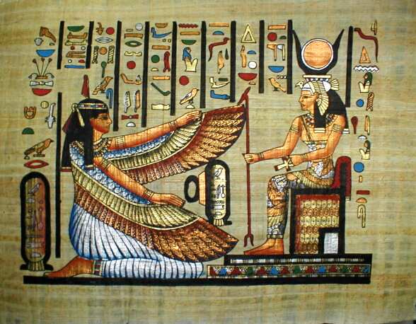 La venerada Diosa Isis, del antiguo Egipto.